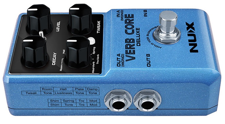 Novax Expression Reverb NU-X Verb Core Deluxe – Reverb Pedal – Clevedon Music Shop for musical ...